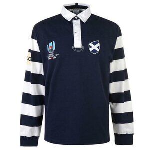 3/$188❤️SCOTLAND Rugby World Cup Japan 2019 Cotton Jersey Long Sleeve Shirt
